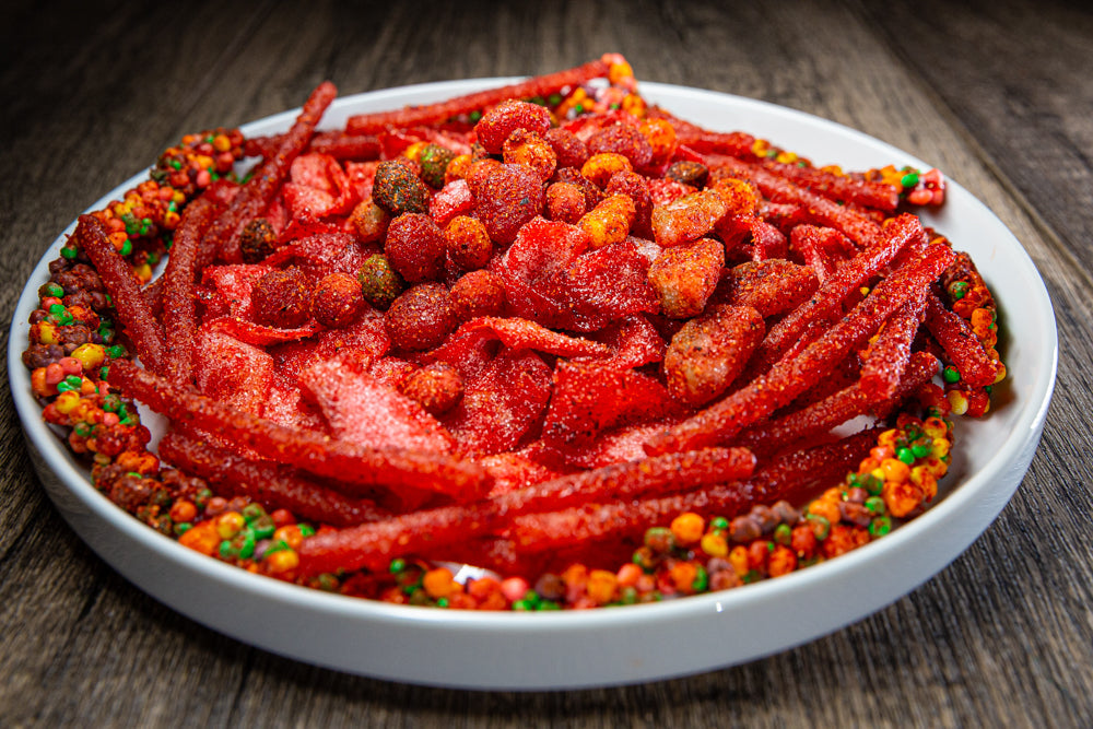 🍬 Spice Up Your Event with La Dulce Factory’s Custom Candy Boxes & Chamoy Trays 🍓🔥