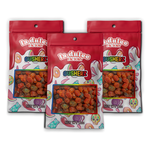 3 pack Gusher chamoy candy